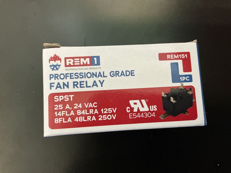 24V Fan Relay SPST