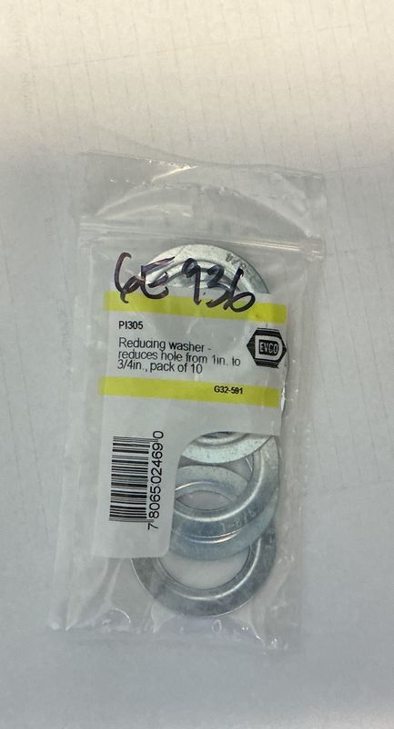 3/4'' Reducing washers 10pk