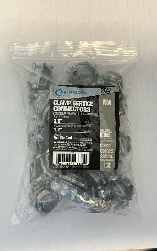 Romex Connectors 25PK
