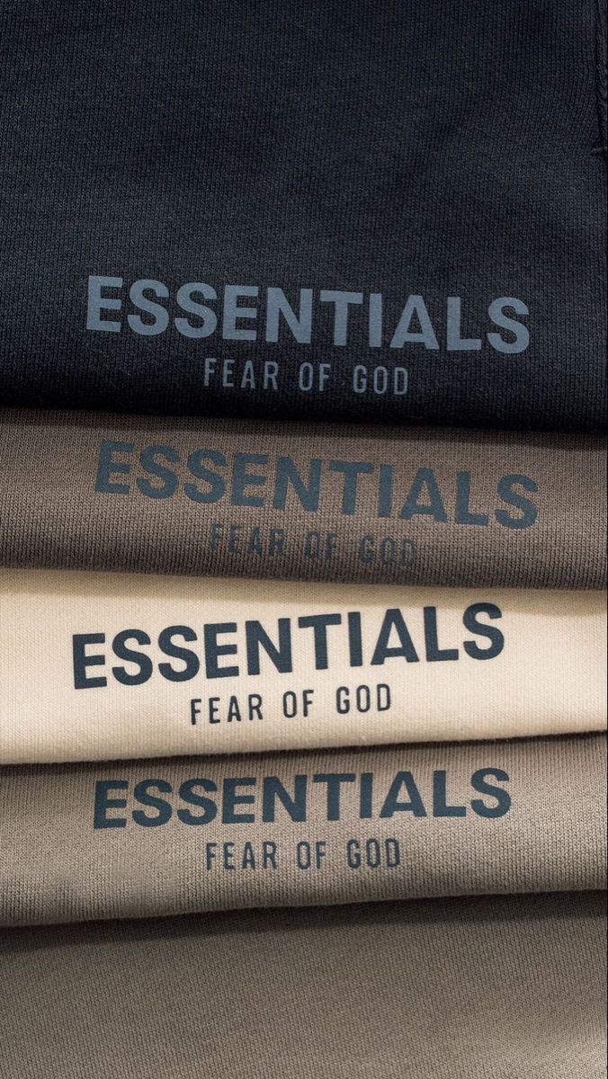 Fear of God Essentials FW23 Jet Black Hoodie
