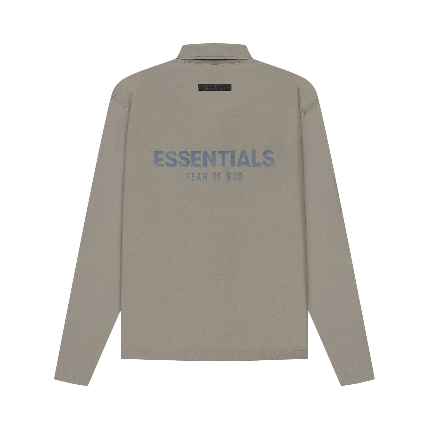 Fear of God Essentials FW20 Coach Jacket Taupe