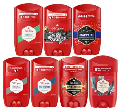 Old Spice Deo Stick 50ml x 6