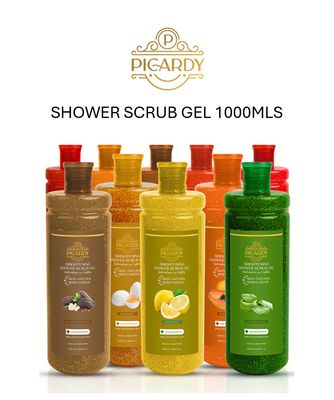 Picardy Shower Scrub Gel 1Lt x 6