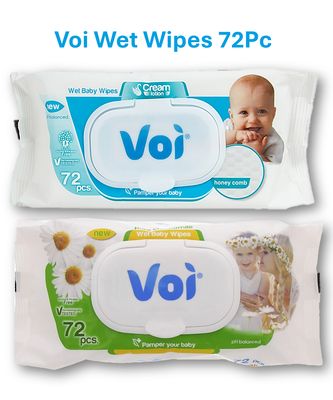 Voi Baby Wet Wipes 72pcs x 6