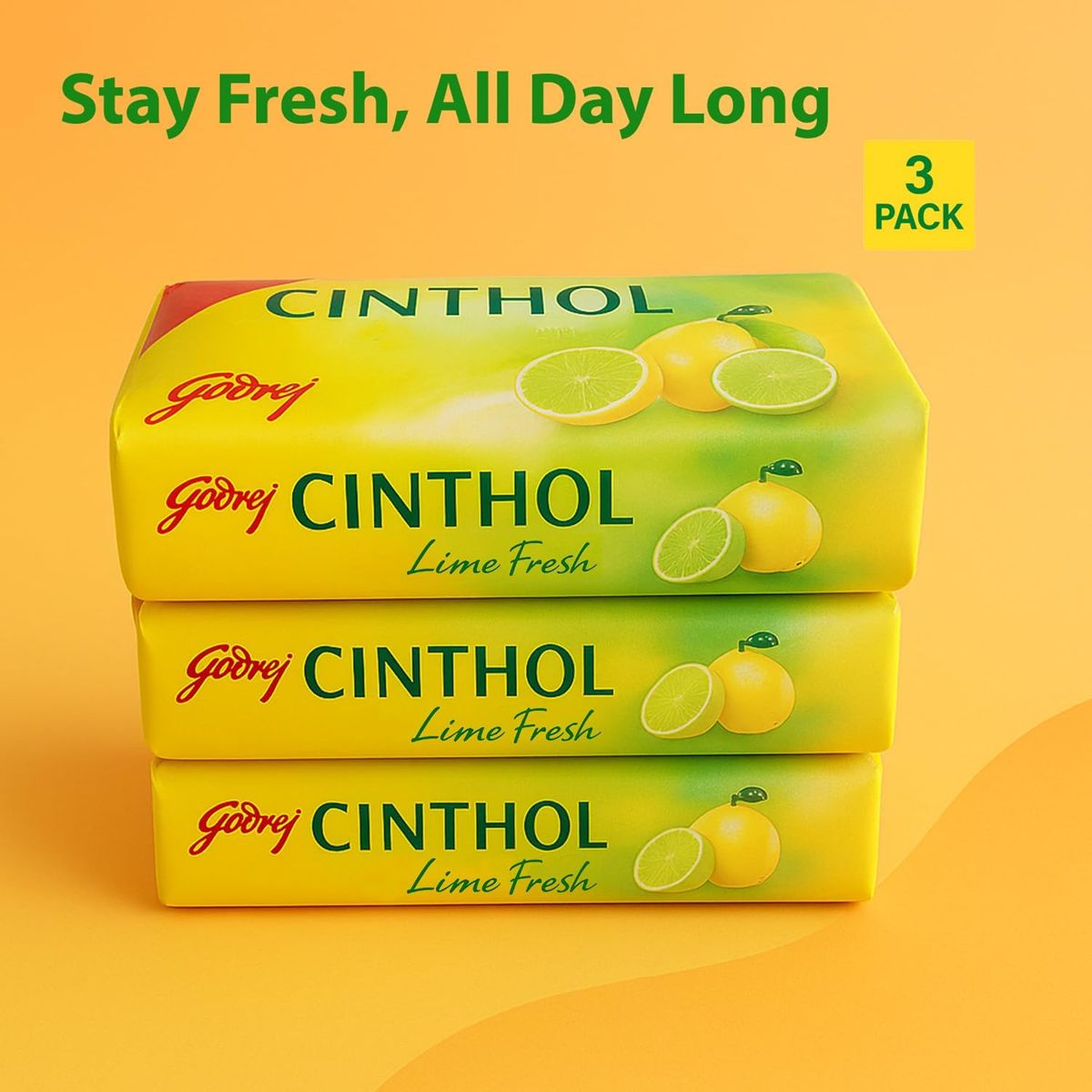 Cinthol Soap 125G - 3 pack