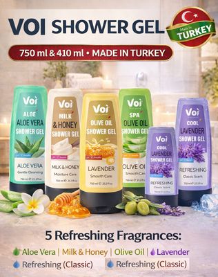 Voi Shower Gel 410ML X 6