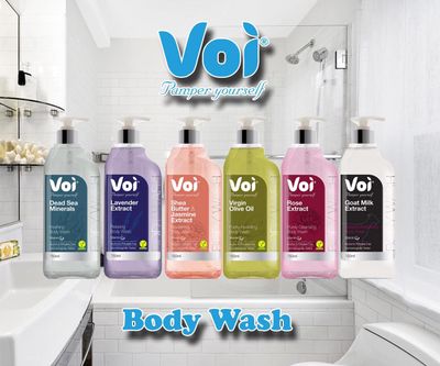 Voi Scrub &amp; Wash 400ml x 6