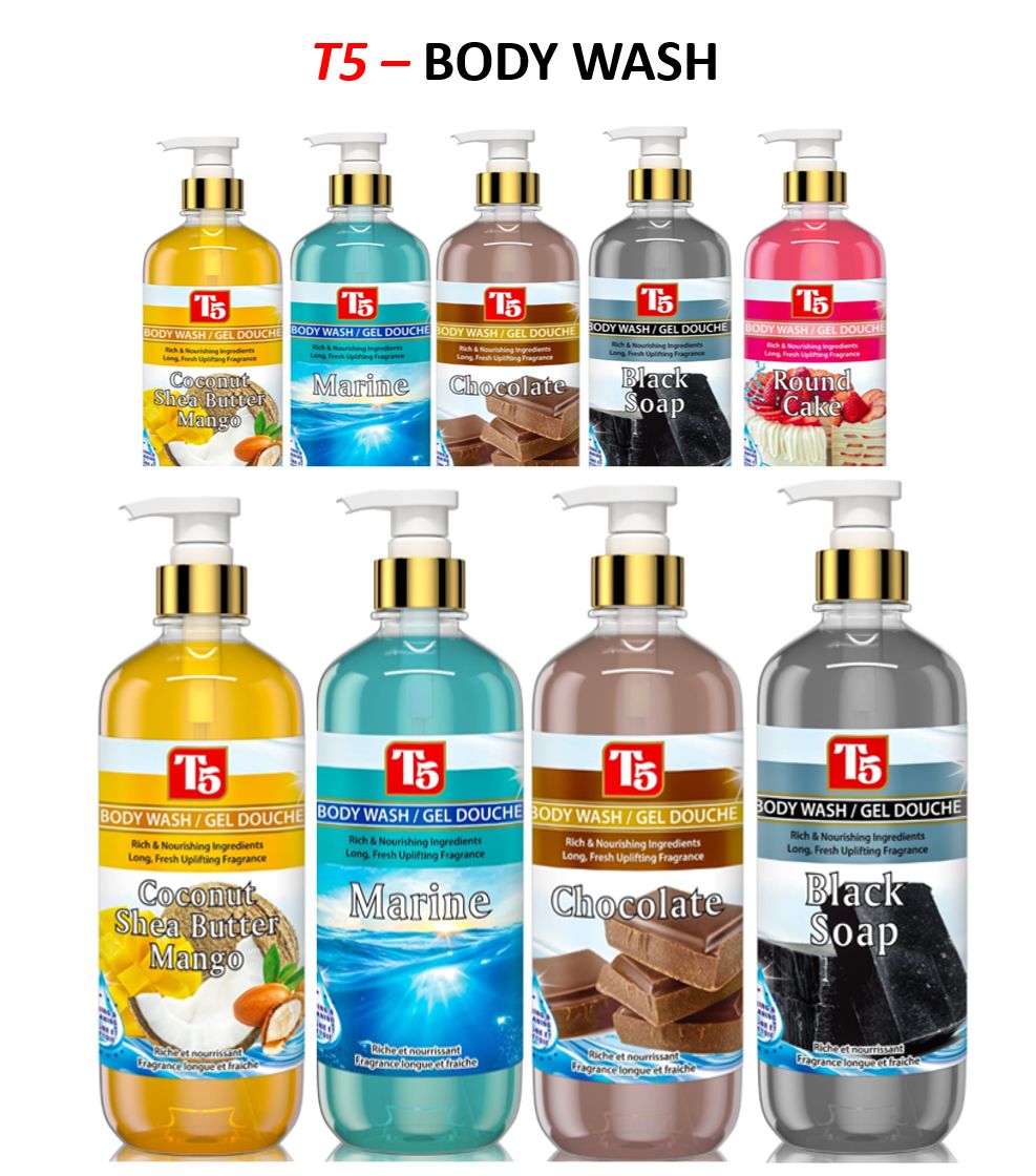 T5 Body wash 500ml