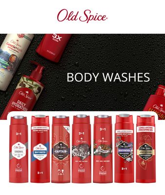 Old Spice shower Gel 400ml x 6