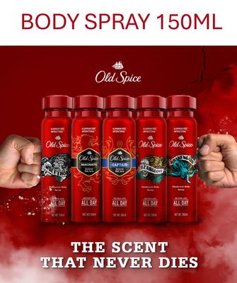 Old Spice Spray 150ml x 6