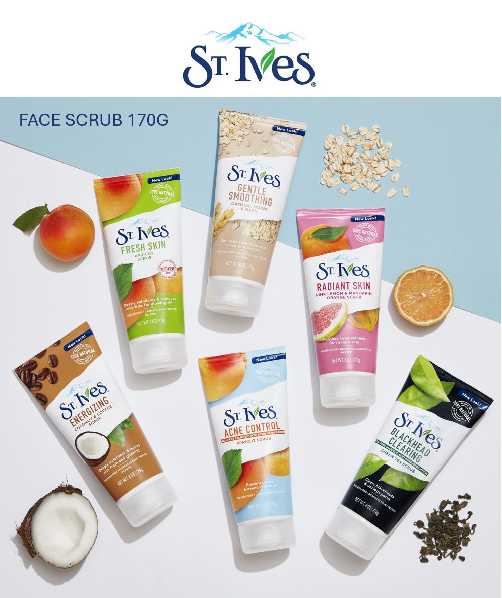 St.Ives Face Scrub 170G x 6 St.Ives Face Scrub 170G x 6