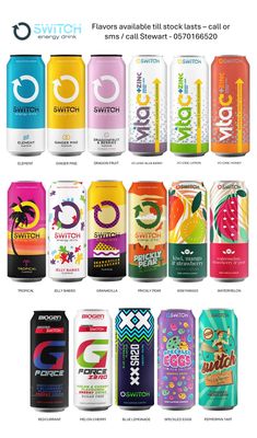 Switch Energy Drinks 500ml x 24