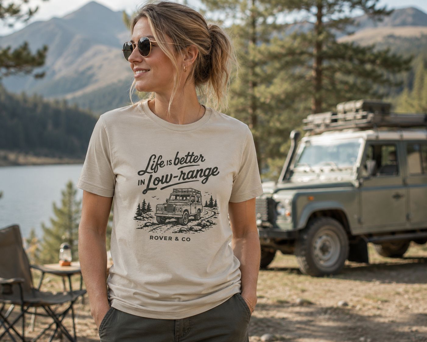 Life Is Better In Low Range T-shirt