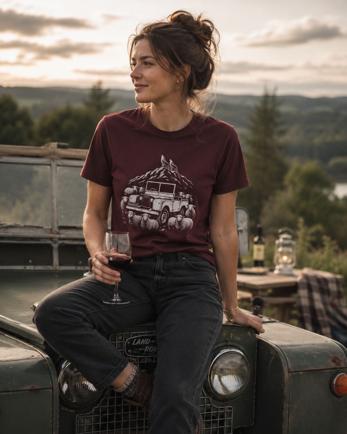 Series, Wolves &amp; Wool T-shirt