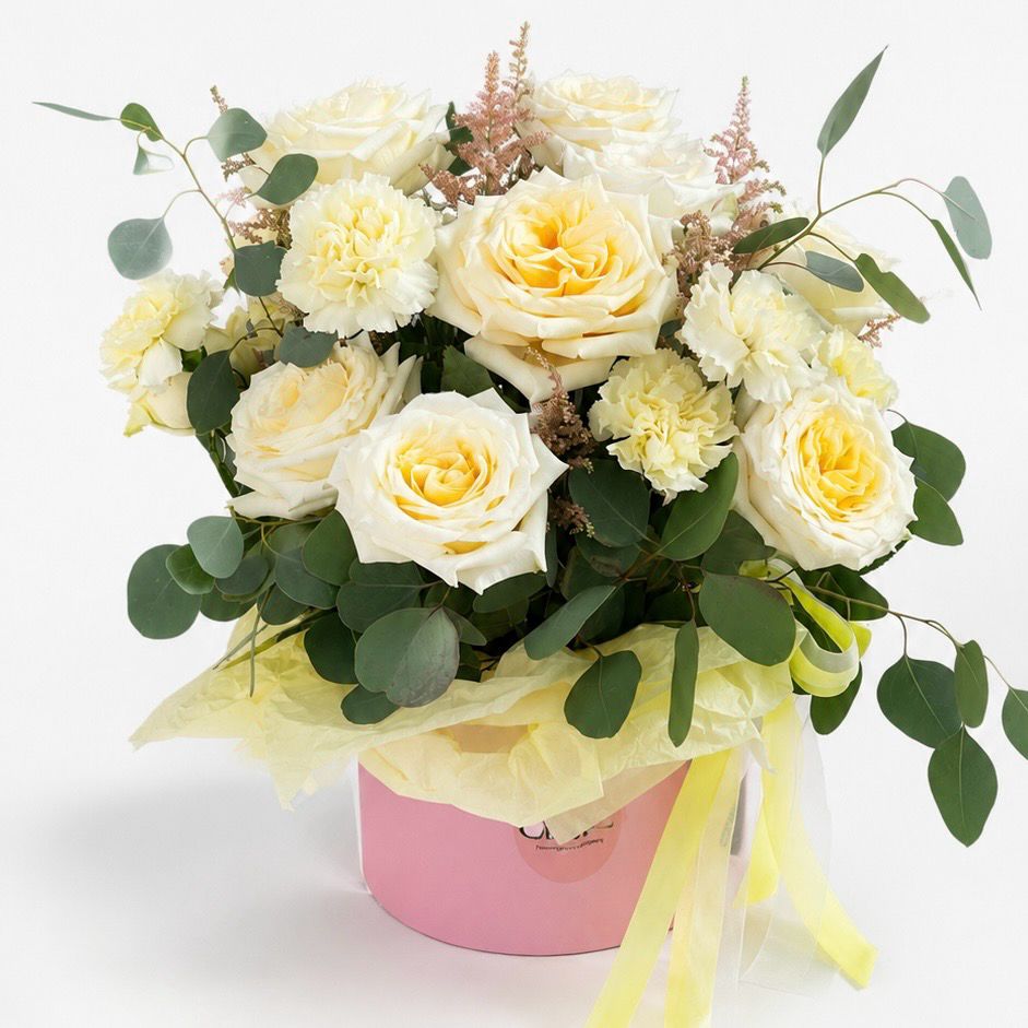 Bouquet na caixa BARBARA