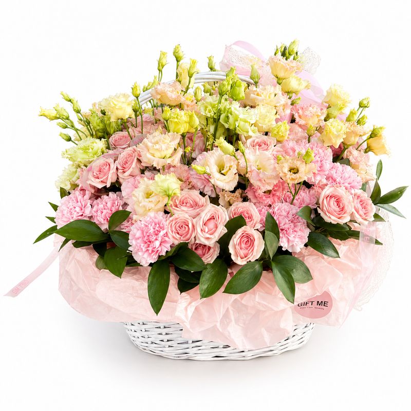 Bouquet MILANIA no cesto