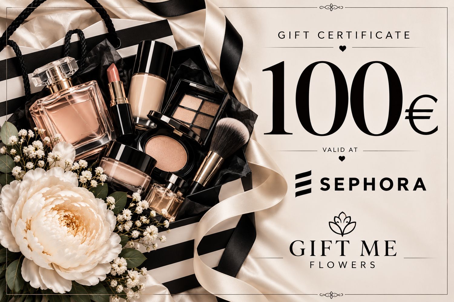 SEPHORA GIFT VOUCHER FOR PERFUMES AND COSMETICS