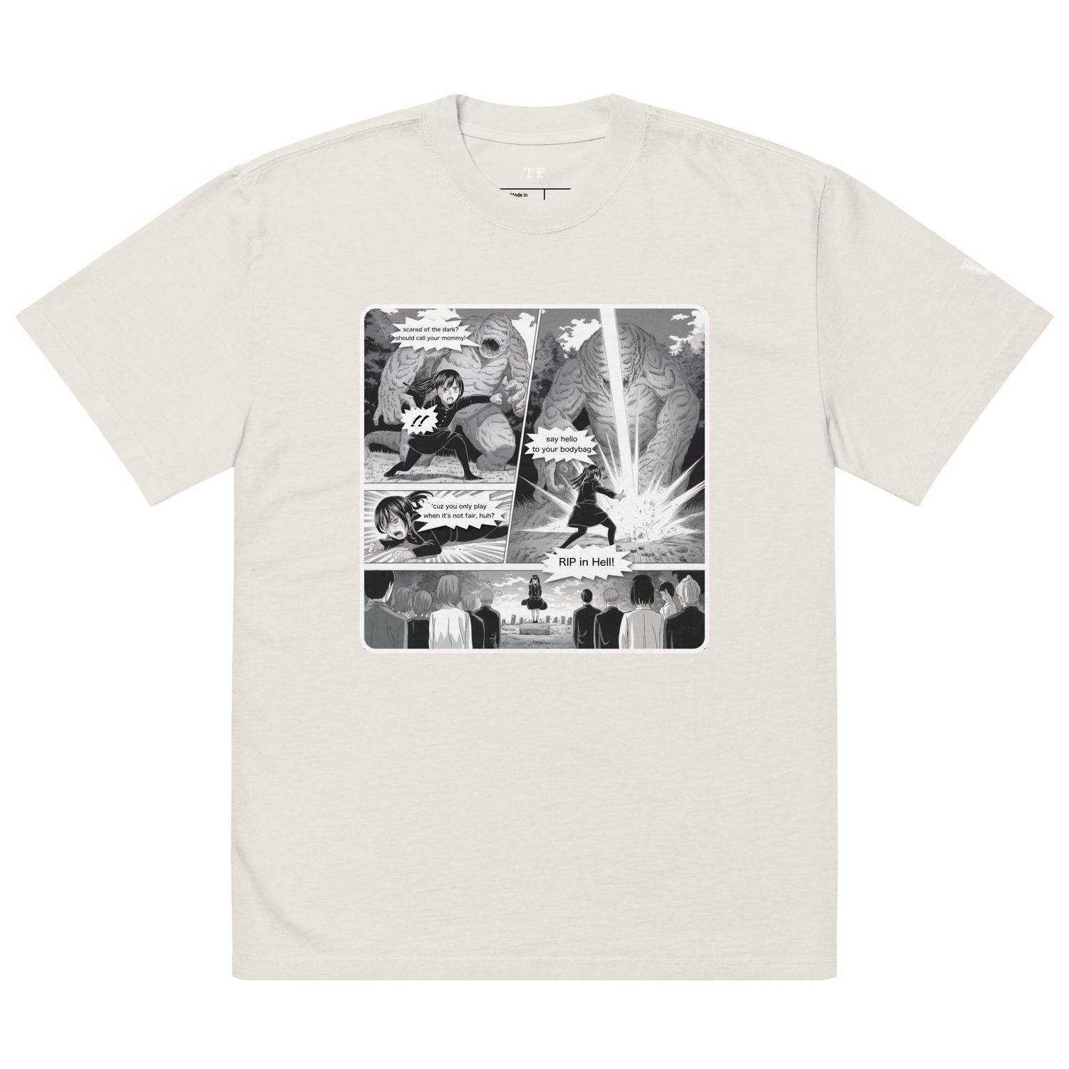 Oversized faded t-shirt