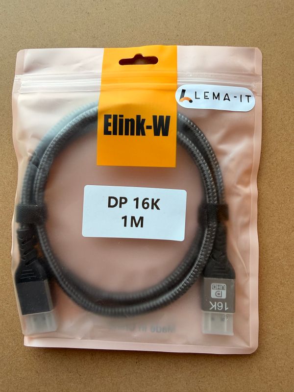 DisplayPort Kabel - 8K - 16K