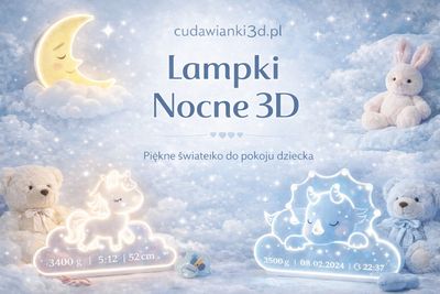 Lampki Nocne 3D