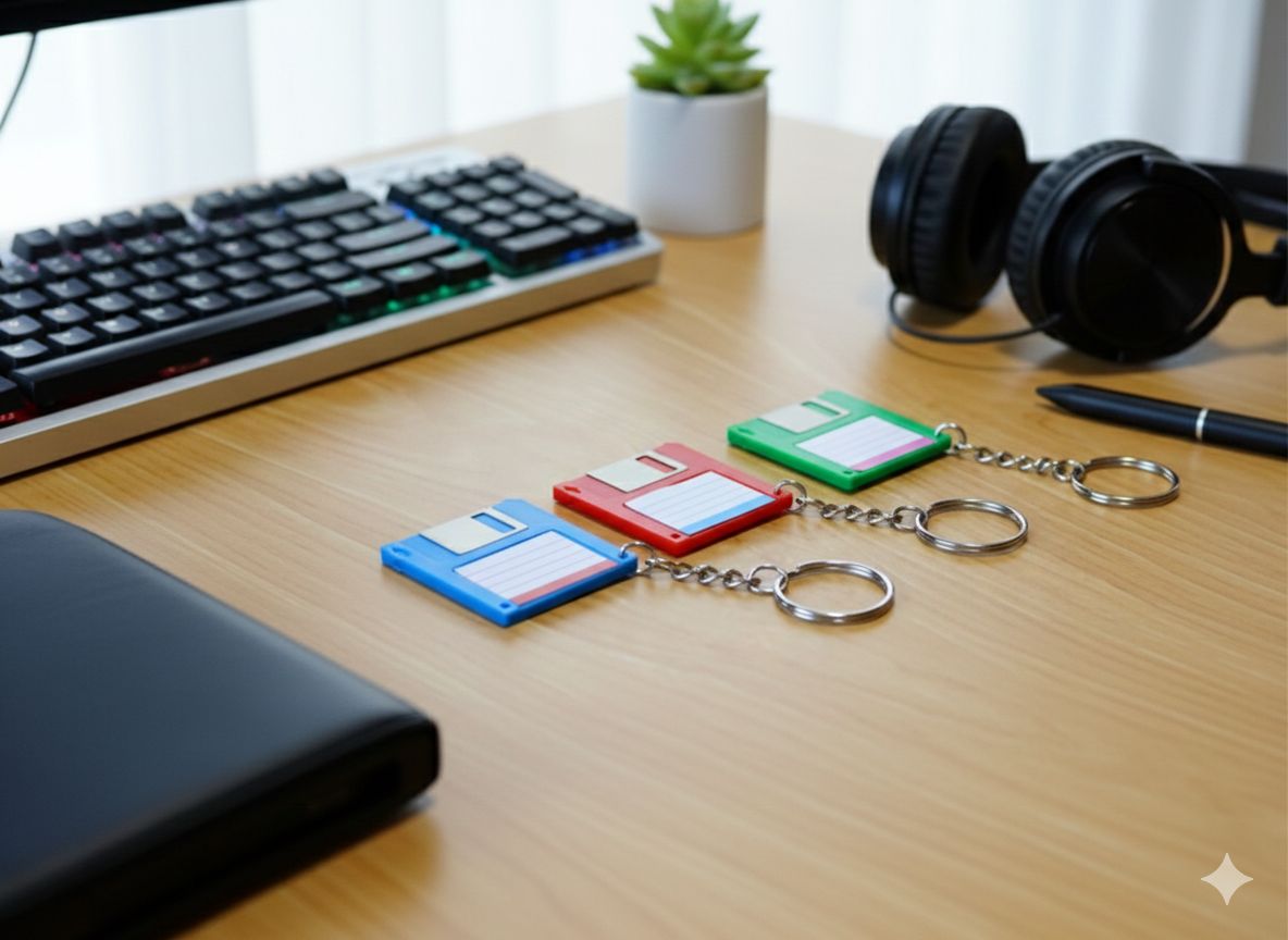 Brelok Dyskietka 3,5" tag NFC Brelok Dyskietka 3,5" tag NFC