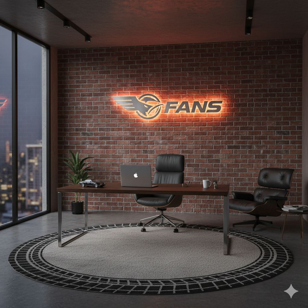 Moto Fans Kaseton Logo Led 3D Moto Fans Kaseton Logo Led 3D