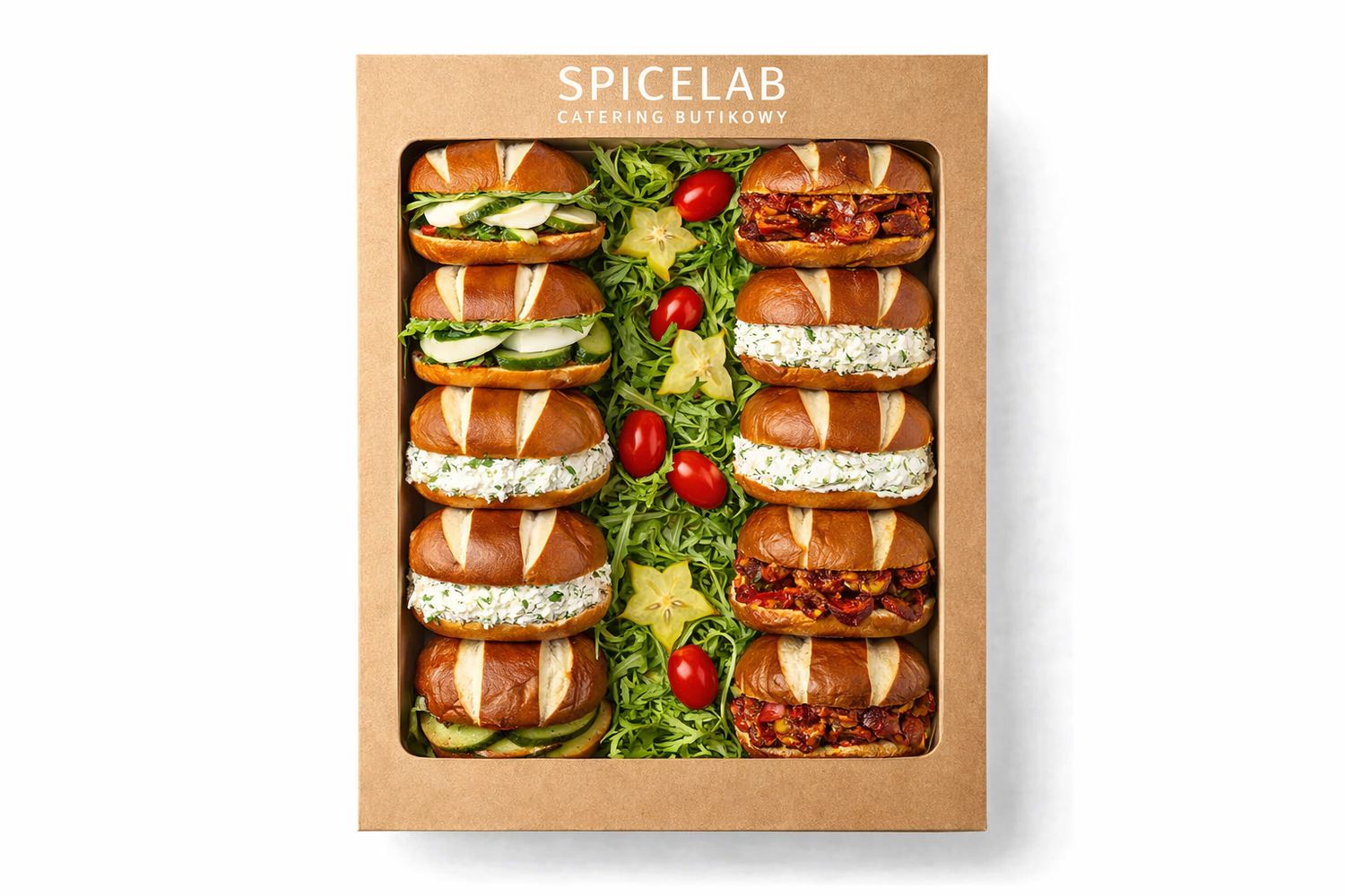 Craft Bun Box VEGE - 12szt