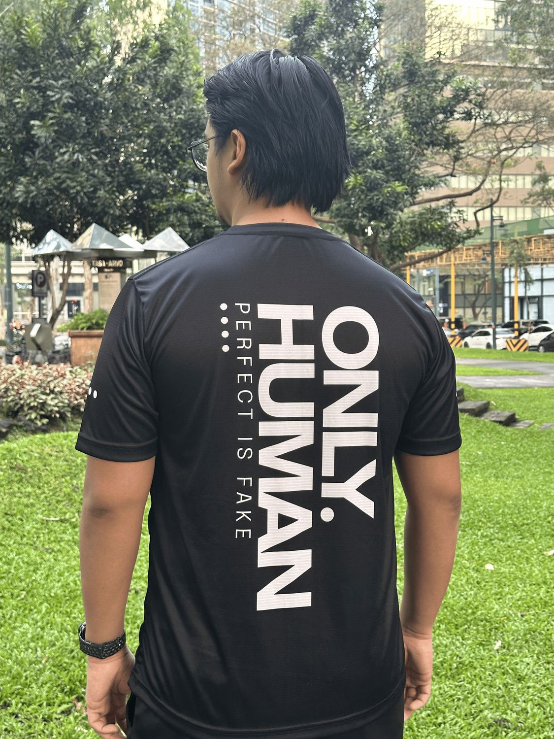Only Human Tee — Black