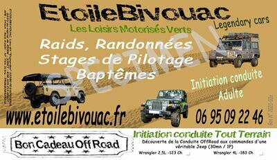 Initiation conduite (adultes) Defender 110 Grand Raid Initiation conduite (adultes) Defender 110 Grand Raid