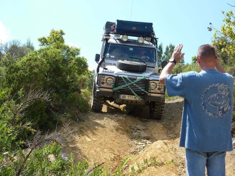 Baptême Tout terrain en Defender TD5
