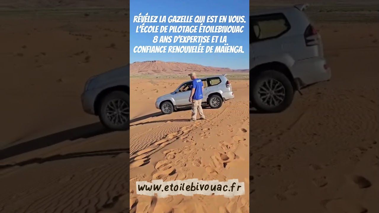 Maroc : Stage Maroc : Stage "SPECIFIQUE SABLE" : 5J/P
