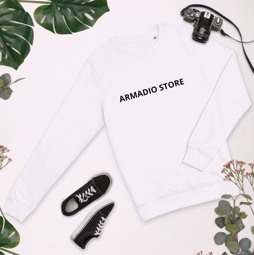 The Classic Crewneck Sweatshirt - Pure White