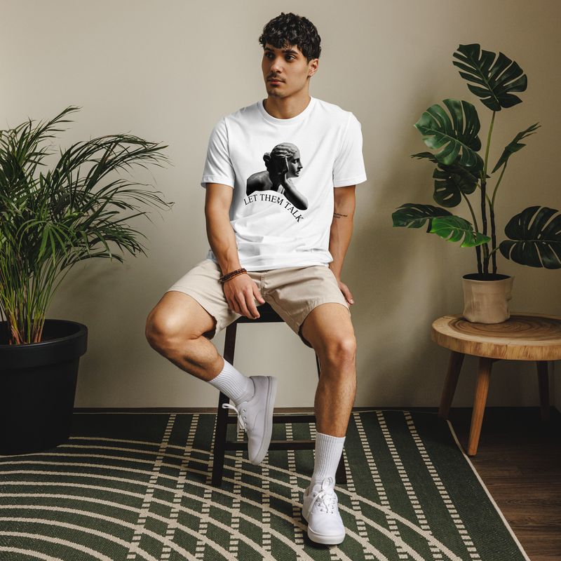 Lege eos loquentes I T-Shirt (100 % recycelte Materialien)