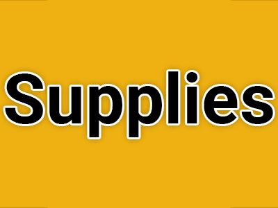 Supplies