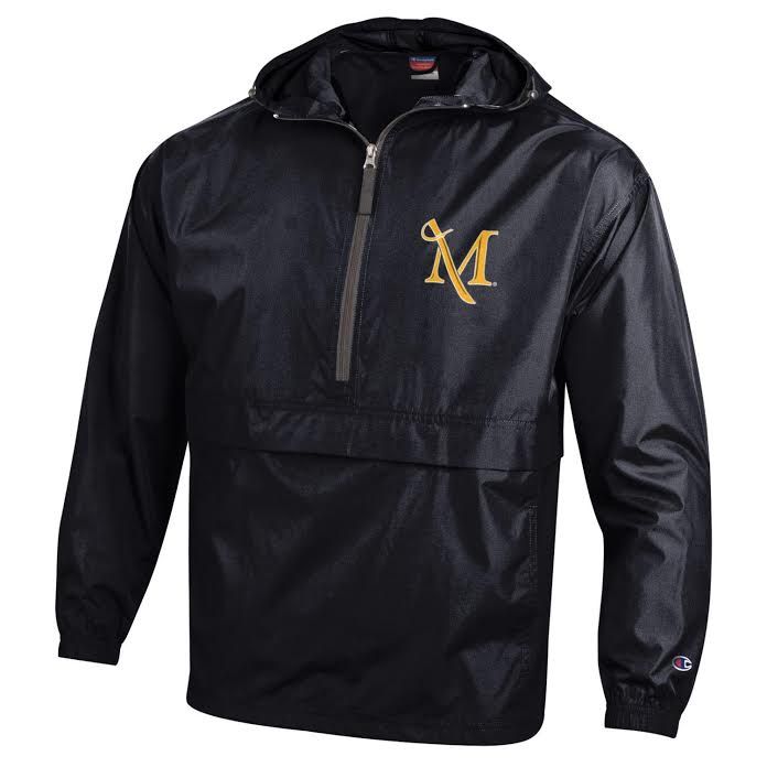 Pack n Go Windbreaker Jacket Black, Size: Large