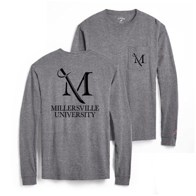 Longsleeve Vintage Pocket Tee Midnight Heather