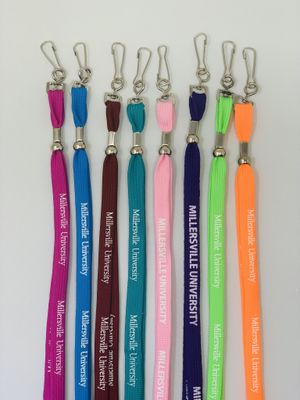 Colorful Thin Millersville Lanyard 