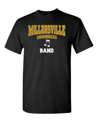 Millersville Marauders Sports Tee (A-K) Black