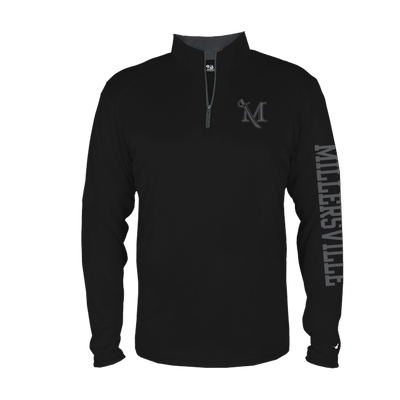 B-Core 1/4 Zip with Grey Ink