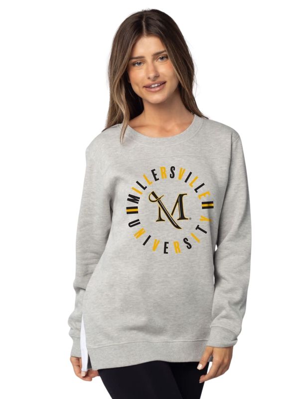 Women's Back To Basics Heather Grey Tunic Crew