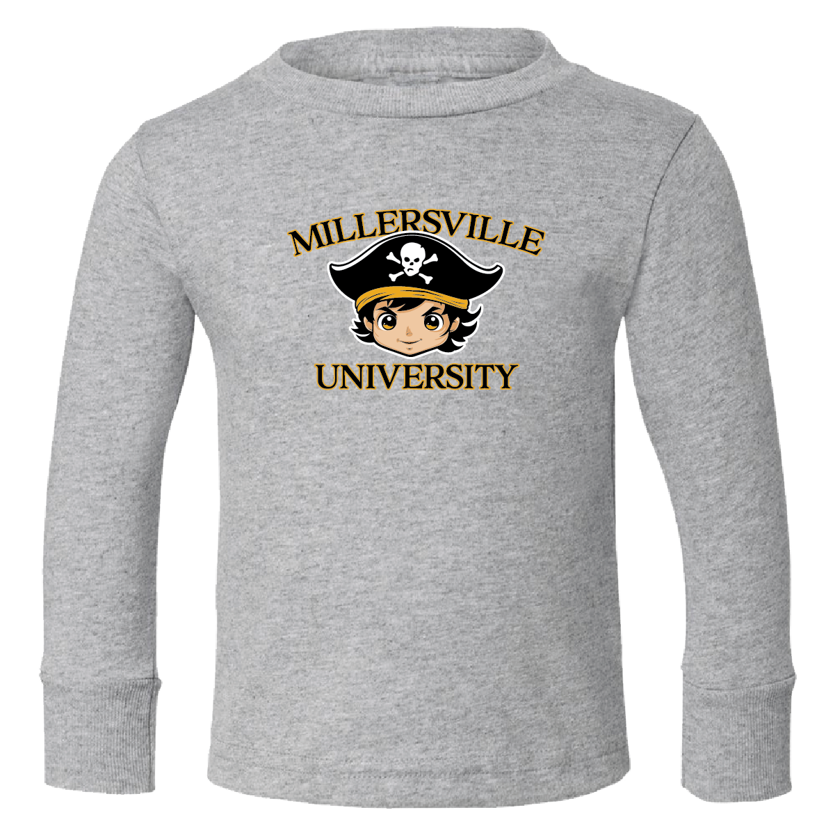 Longsleeve Grey Toddler Tee Marauder "Cute Critter"