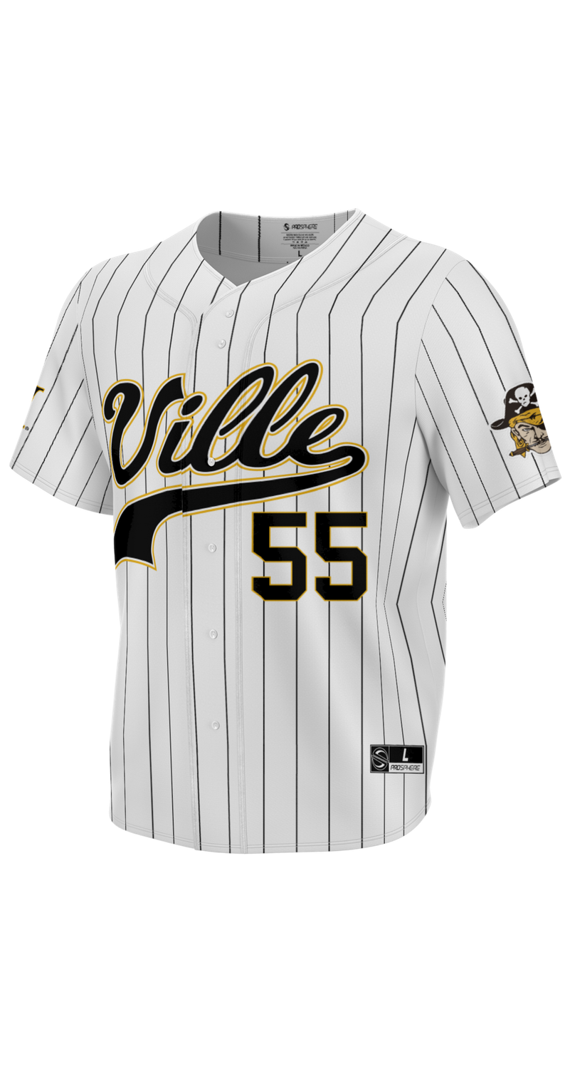 Prosphere Baseball Jersey White