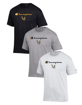 Champion Logo Millersville Tee