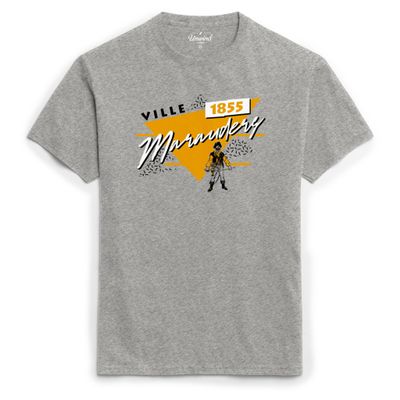 Retro Heather Grey Tee