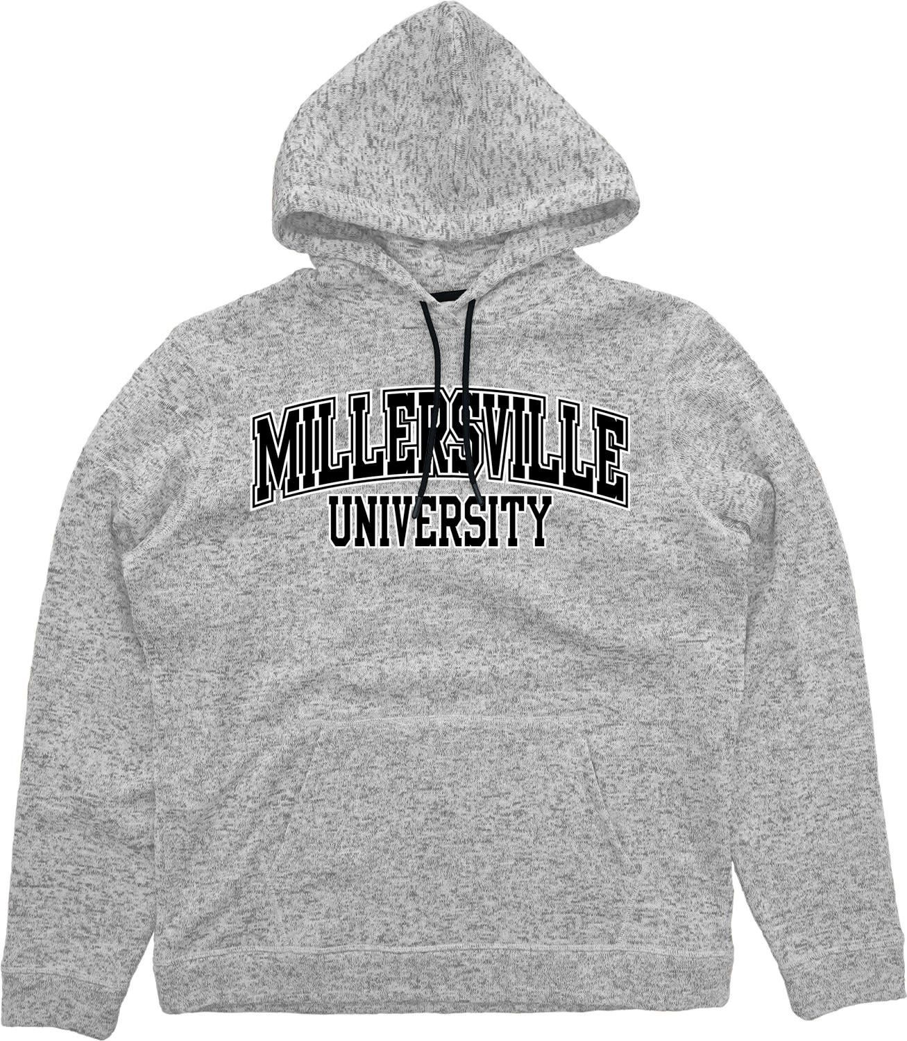 Sweater Fleece Hood, Color: ASH, Size: SMALL