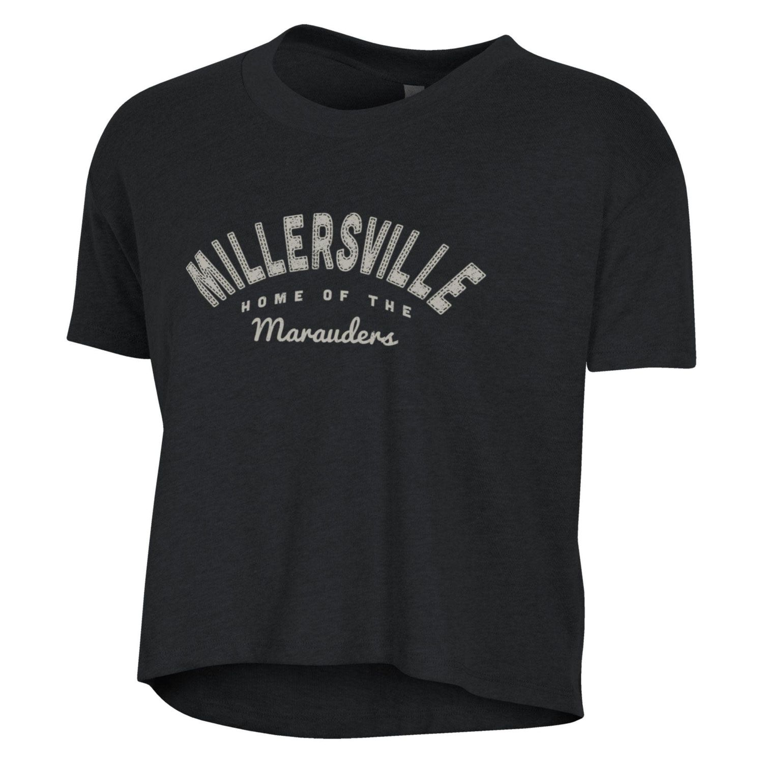 Headliner Crop Tee Black