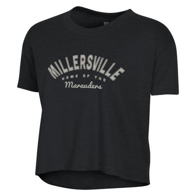 Headliner Crop Tee Black