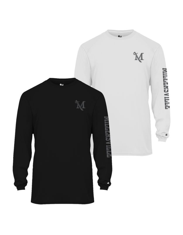 B-Core Longsleeve with Millersville Shadow Ink