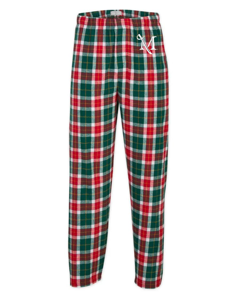 Holiday Flannel Pants, Color: Jolly Plaid, Size: XS