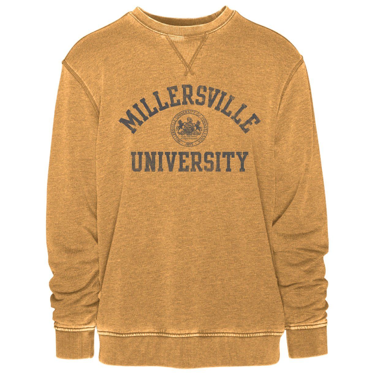 Vintage Crew with Seal , Color: Vintage Faded Gold, Size: Small